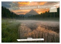 Verzauberte Bergwelten (Wandkalender 2024 DIN A2 quer), CALVENDO Monatskalender