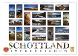Schottland Impressionen (Wandkalender 2024 DIN A2 quer), CALVENDO Monatskalender