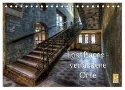 Lost Places - Verlassene Orte (Tischkalender 2024 DIN A5 quer), CALVENDO Monatskalender
