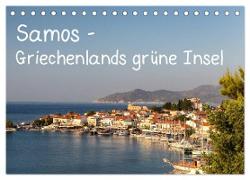 Samos - Griechenlands grüne Insel (Tischkalender 2024 DIN A5 quer), CALVENDO Monatskalender