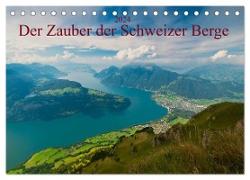 Der Zauber der Schweizer Berge (Tischkalender 2024 DIN A5 quer), CALVENDO Monatskalender