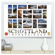 Schottland Impressionen (hochwertiger Premium Wandkalender 2024 DIN A2 quer), Kunstdruck in Hochglanz