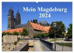 Mein Magdeburg 2024 (Wandkalender 2024 DIN A2 quer), CALVENDO Monatskalender