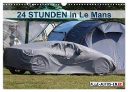 24 Stunden in Le Mans (Wandkalender 2024 DIN A3 quer), CALVENDO Monatskalender