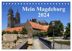 Mein Magdeburg 2024 (Tischkalender 2024 DIN A5 quer), CALVENDO Monatskalender