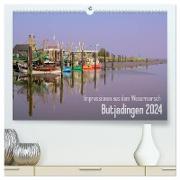 Impressionen aus dem Wesermarsch - Butjadingen 2024 (hochwertiger Premium Wandkalender 2024 DIN A2 quer), Kunstdruck in Hochglanz