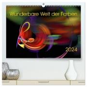 Wunderbare Welt der Farben 2024 (hochwertiger Premium Wandkalender 2024 DIN A2 quer), Kunstdruck in Hochglanz