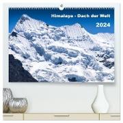 Himalaya - Dach der Welt (hochwertiger Premium Wandkalender 2024 DIN A2 quer), Kunstdruck in Hochglanz