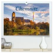 Chemnitz - Stadt und Natur (hochwertiger Premium Wandkalender 2024 DIN A2 quer), Kunstdruck in Hochglanz