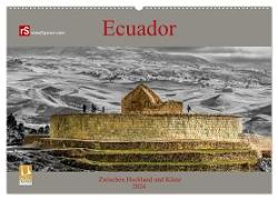 Ecuador 2024 Zwischen Hochland und Küste (Wandkalender 2024 DIN A2 quer), CALVENDO Monatskalender