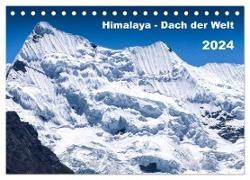 Himalaya - Dach der Welt (Tischkalender 2024 DIN A5 quer), CALVENDO Monatskalender