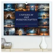 Universum der Wissenschaften (hochwertiger Premium Wandkalender 2024 DIN A2 quer), Kunstdruck in Hochglanz