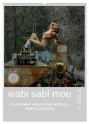 wabi sabi moe - hinreißend vergammelt erotisch - Akt/Bodypainting (Wandkalender 2024 DIN A2 hoch), CALVENDO Monatskalender