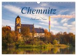 Chemnitz - Stadt und Natur (Wandkalender 2024 DIN A3 quer), CALVENDO Monatskalender