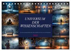 Universum der Wissenschaften (Tischkalender 2024 DIN A5 quer), CALVENDO Monatskalender