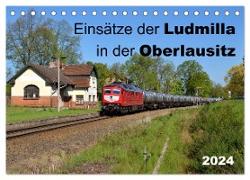 Einsätze der Ludmilla in der Oberlausitz 2024 (Tischkalender 2024 DIN A5 quer), CALVENDO Monatskalender