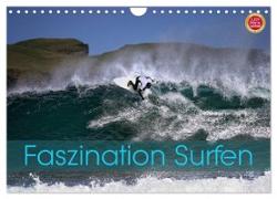 Faszination Surfen (Wandkalender 2024 DIN A4 quer), CALVENDO Monatskalender