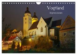 Vogtland - Impressionen (Wandkalender 2024 DIN A4 quer), CALVENDO Monatskalender