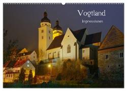 Vogtland - Impressionen (Wandkalender 2024 DIN A2 quer), CALVENDO Monatskalender