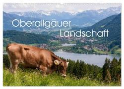 Oberallgäuer Landschaft (Wandkalender 2024 DIN A2 quer), CALVENDO Monatskalender