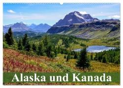 Alaska und Kanada (Wandkalender 2024 DIN A2 quer), CALVENDO Monatskalender