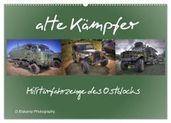 alte Kämpfer- Militärfahrzeuge des Ostblocks (Wandkalender 2024 DIN A2 quer), CALVENDO Monatskalender
