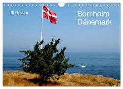 Bornholm - Dänemark (Wandkalender 2024 DIN A4 quer), CALVENDO Monatskalender