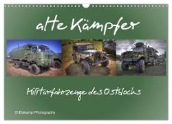 alte Kämpfer- Militärfahrzeuge des Ostblocks (Wandkalender 2024 DIN A3 quer), CALVENDO Monatskalender