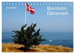 Bornholm - Dänemark (Tischkalender 2024 DIN A5 quer), CALVENDO Monatskalender