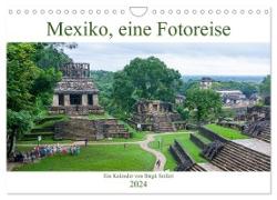 Mexiko, eine Fotoreise (Wandkalender 2024 DIN A4 quer), CALVENDO Monatskalender