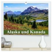 Alaska und Kanada (hochwertiger Premium Wandkalender 2024 DIN A2 quer), Kunstdruck in Hochglanz
