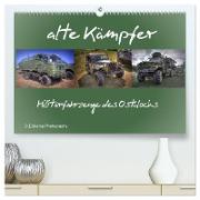alte Kämpfer- Militärfahrzeuge des Ostblocks (hochwertiger Premium Wandkalender 2024 DIN A2 quer), Kunstdruck in Hochglanz