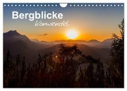 Bergblicke - Karwendel (Wandkalender 2024 DIN A4 quer), CALVENDO Monatskalender