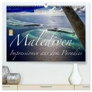 Malediven Impressionen aus dem Paradies (hochwertiger Premium Wandkalender 2024 DIN A2 quer), Kunstdruck in Hochglanz