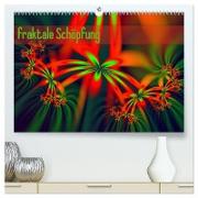 fraktale Schöpfung (hochwertiger Premium Wandkalender 2024 DIN A2 quer), Kunstdruck in Hochglanz