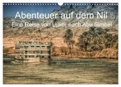 Abenteuer auf dem Nil. Eine Reise von Luxor nach Abu Simbel (Wandkalender 2024 DIN A3 quer), CALVENDO Monatskalender