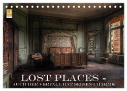 Lost Places - Auch der Verfall hat seinen Charme (Tischkalender 2024 DIN A5 quer), CALVENDO Monatskalender