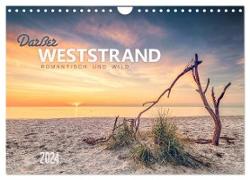 Darßer Weststrand (Wandkalender 2024 DIN A4 quer), CALVENDO Monatskalender