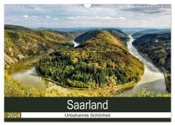 Saarland - unbekannte Schönheit (Wandkalender 2024 DIN A3 quer), CALVENDO Monatskalender