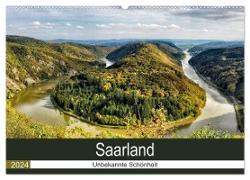 Saarland - unbekannte Schönheit (Wandkalender 2024 DIN A2 quer), CALVENDO Monatskalender