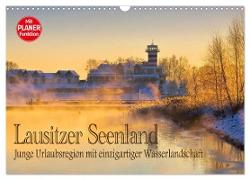 Lausitzer Seenland - Junge Urlaubsregion mit einzigartiger Wasserlandschaft (Wandkalender 2024 DIN A3 quer), CALVENDO Monatskalender