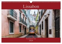 Lissabon - Traumstadt am Tejo (Wandkalender 2024 DIN A3 quer), CALVENDO Monatskalender