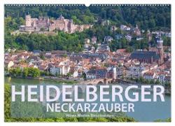 Heidelberger Neckarzauber (Wandkalender 2024 DIN A2 quer), CALVENDO Monatskalender