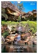 Wasserfälle aus aller Welt (Wandkalender 2024 DIN A4 hoch), CALVENDO Monatskalender