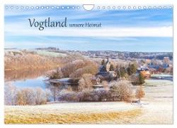 Vogtland - unsere Heimat (Wandkalender 2024 DIN A4 quer), CALVENDO Monatskalender