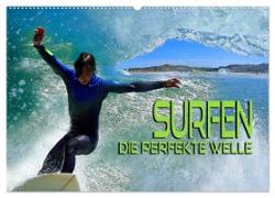Surfen - die perfekte Welle (Wandkalender 2024 DIN A2 quer), CALVENDO Monatskalender