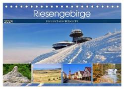Riesengebirge - Im Land von Rübezahl (Tischkalender 2024 DIN A5 quer), CALVENDO Monatskalender