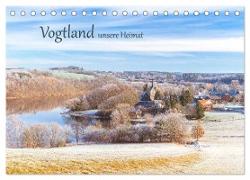 Vogtland - unsere Heimat (Tischkalender 2024 DIN A5 quer), CALVENDO Monatskalender