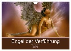 Engel der Verführung - Mythologie als Akt (Wandkalender 2024 DIN A4 quer), CALVENDO Monatskalender