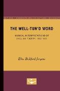 The Well-Tun'd Word